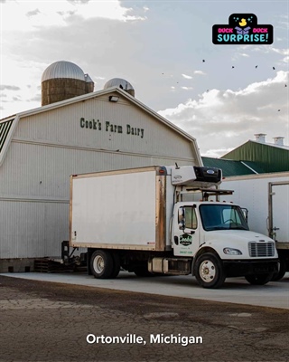 Duck Duck Surprise! Now Available at Cook’s Farm Dairy in Ortonville, Michigan